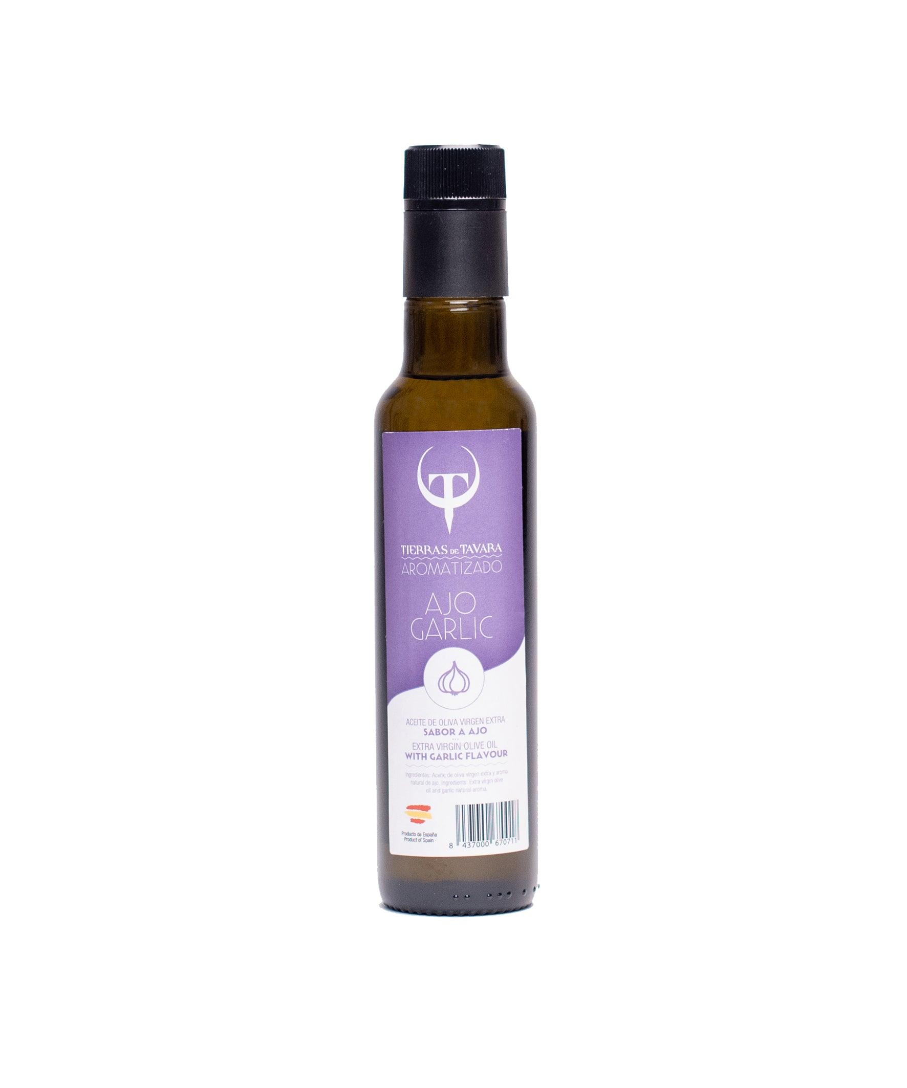 Tierras de Tavara Garlic Infused Olive Oil 250 mL - Los Olivos Markets