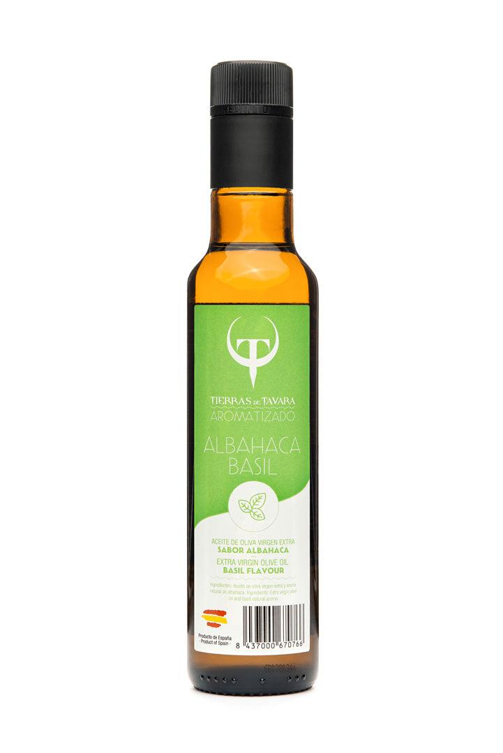 Tierras de Tavara Basil Infused Olive Oil 250 mL - Los Olivos Markets