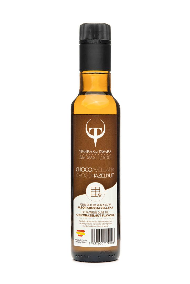 Tierras de Tavara Chocolate Hazelnut Infused Olive Oil 250 mL - Los Olivos Markets